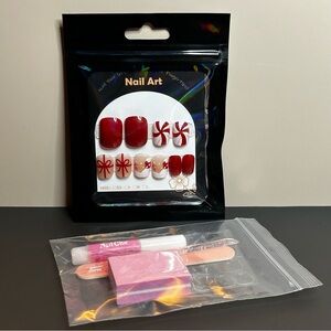 29 Piece Nail Art Set Christmas Winter Theme